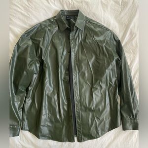ASOS Pleather Shirt